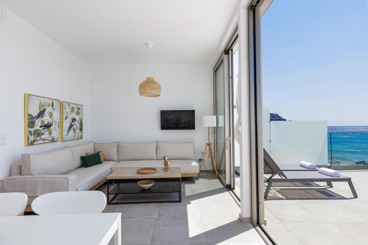 Aelia Seascape Apartments 普拉基亚斯 外观 照片