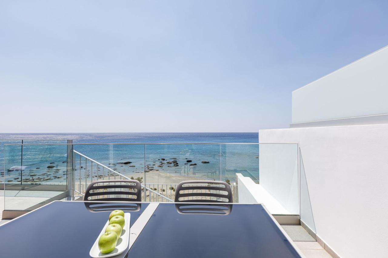 Aelia Seascape Apartments 普拉基亚斯 外观 照片