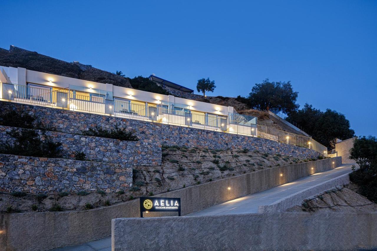 Aelia Seascape Apartments 普拉基亚斯 外观 照片