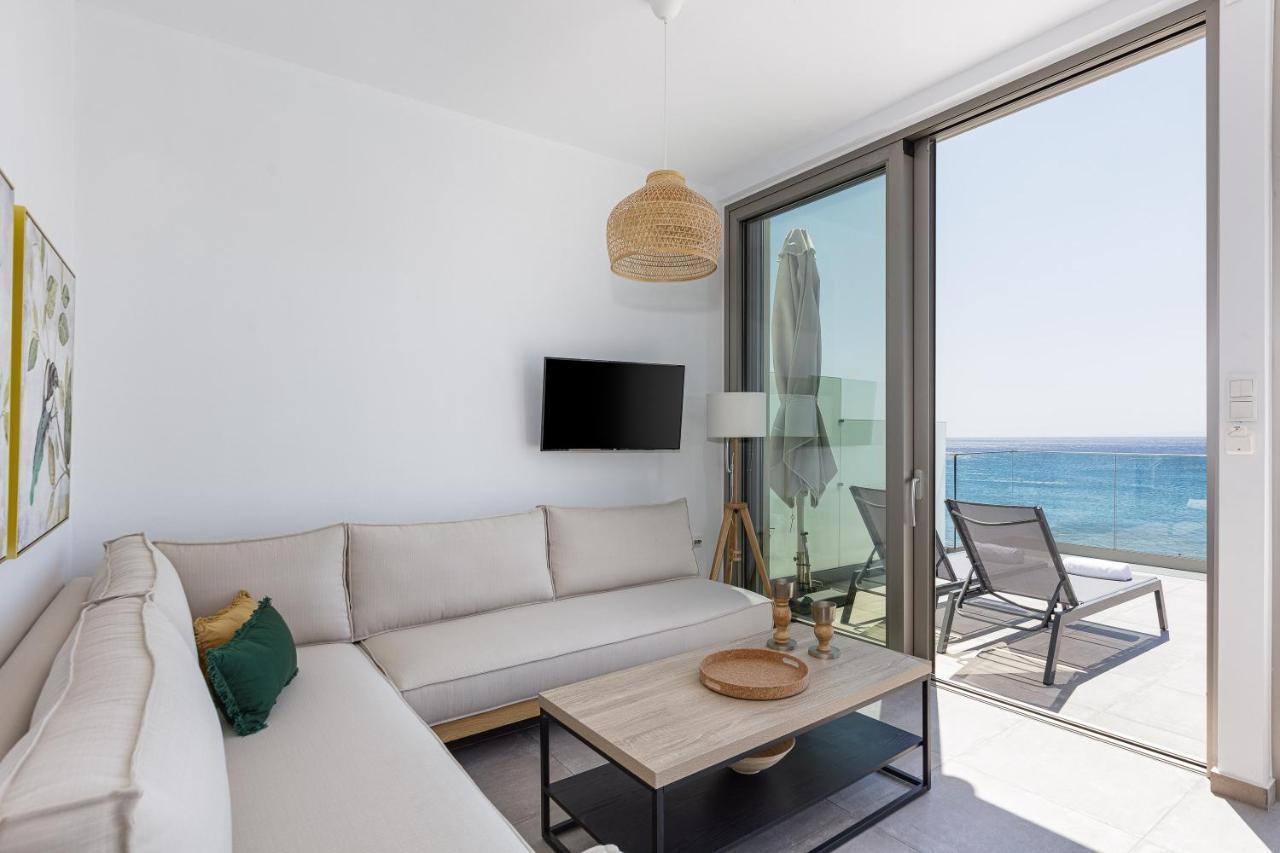 Aelia Seascape Apartments 普拉基亚斯 外观 照片