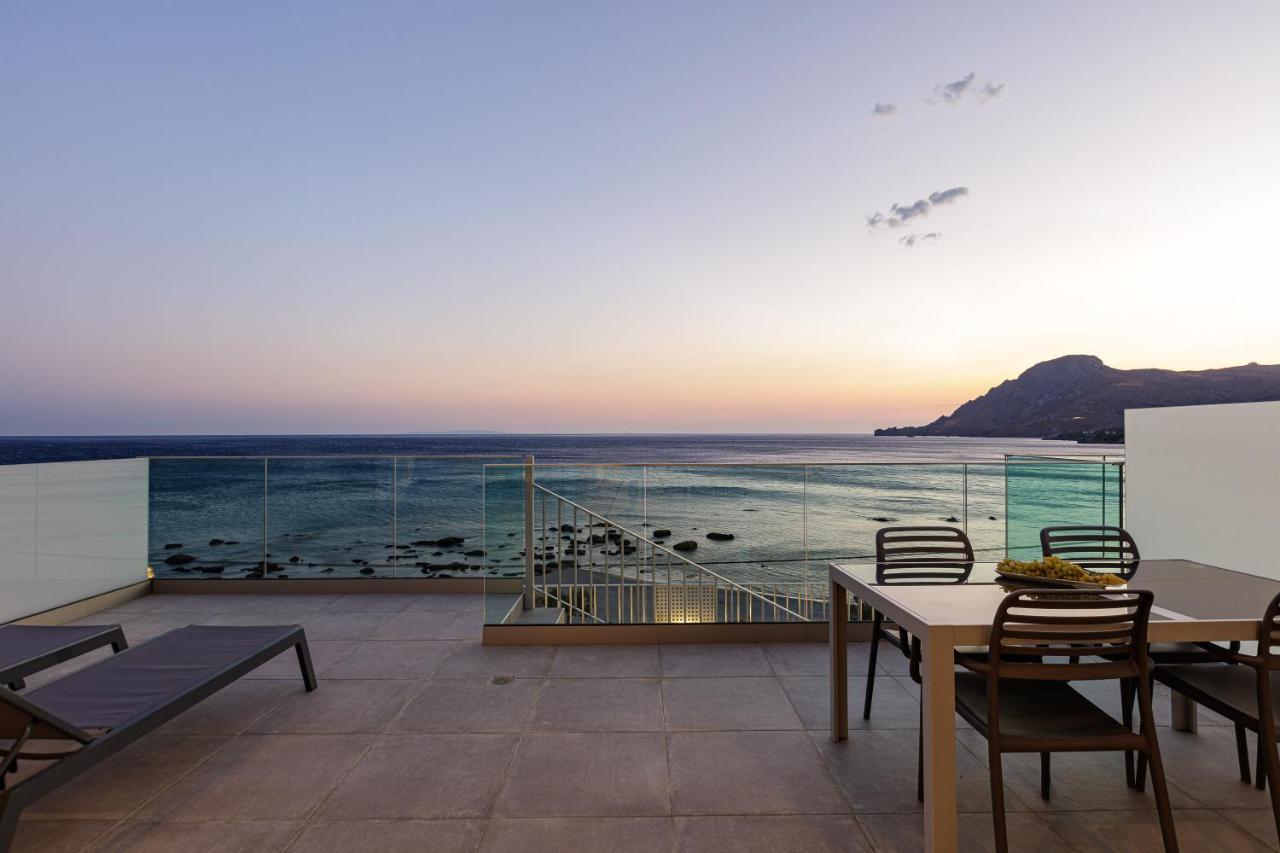 Aelia Seascape Apartments 普拉基亚斯 外观 照片