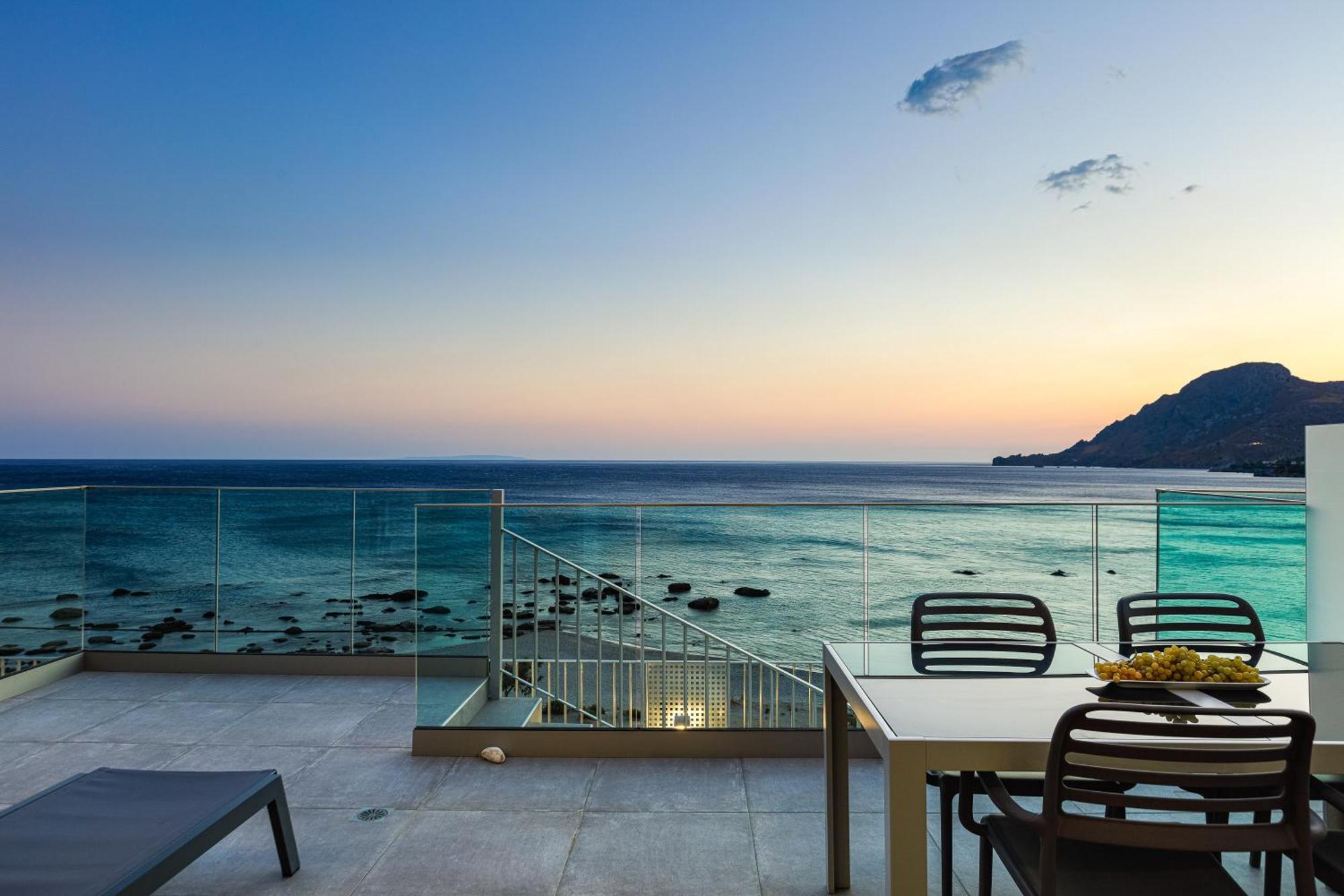Aelia Seascape Apartments 普拉基亚斯 客房 照片