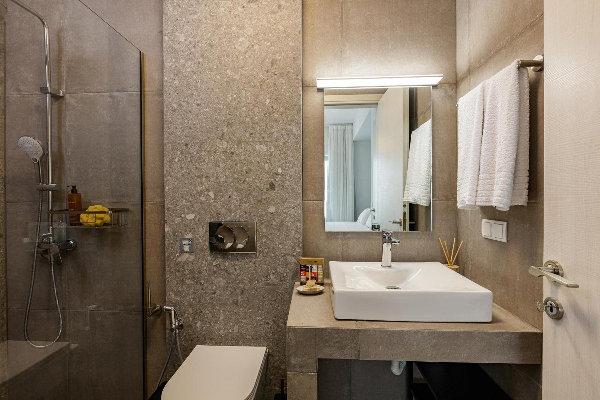 Aelia Seascape Apartments 普拉基亚斯 客房 照片